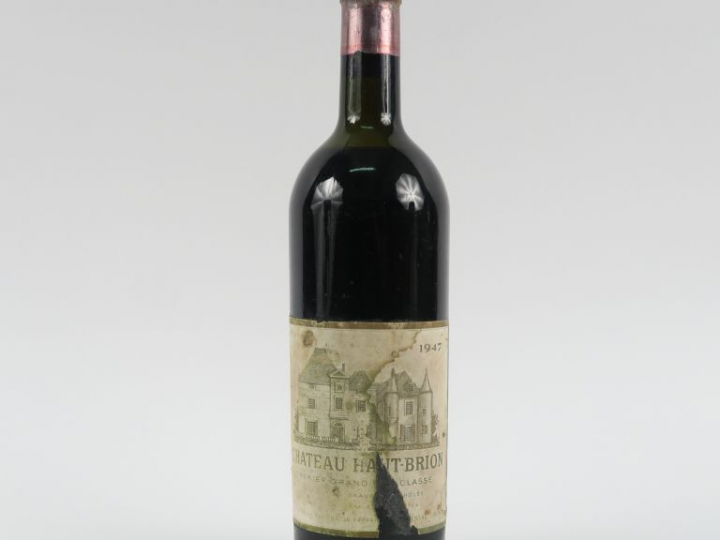 1 BOUTEILLE CHÂTEAU HAUT BRION 1er GCC GRAVES - 1947 - HEP-MEP/EA