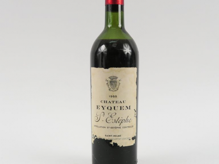 1 BOUTEILLE CHÂTEAU EYQUEM ST ESTEPHE - 1955 - MEP-BEP/ELA