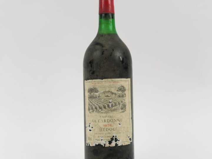 1 MAGNUM CHÂTEAU LA CARDONNE CB MEDOC - 1978 - BG/EA