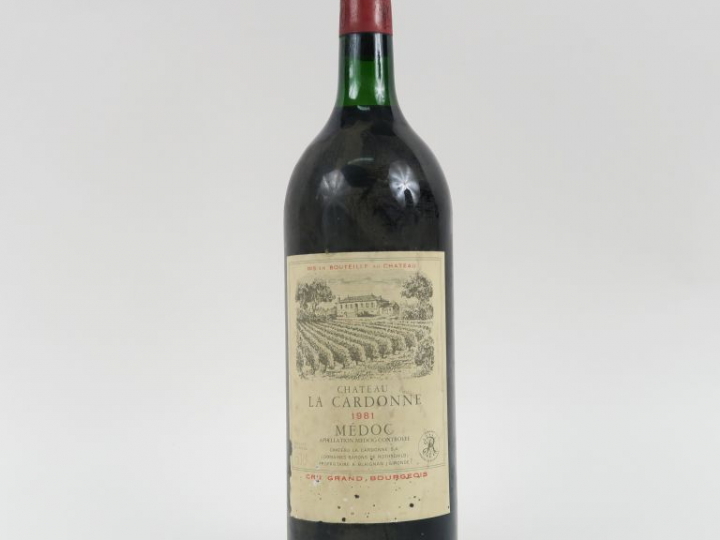 1 MAGNUM CHÂTEAU LA CARDONNE CB MEDOC - 1981