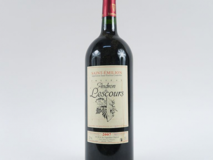 1 MAGNUM CHÂTEAU ANDRON DE LESCOURS ST EMILION - 2007