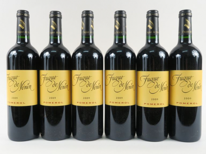 6 BOUTEILLES FUGUE DE NÉNIN POMEROL - 2009