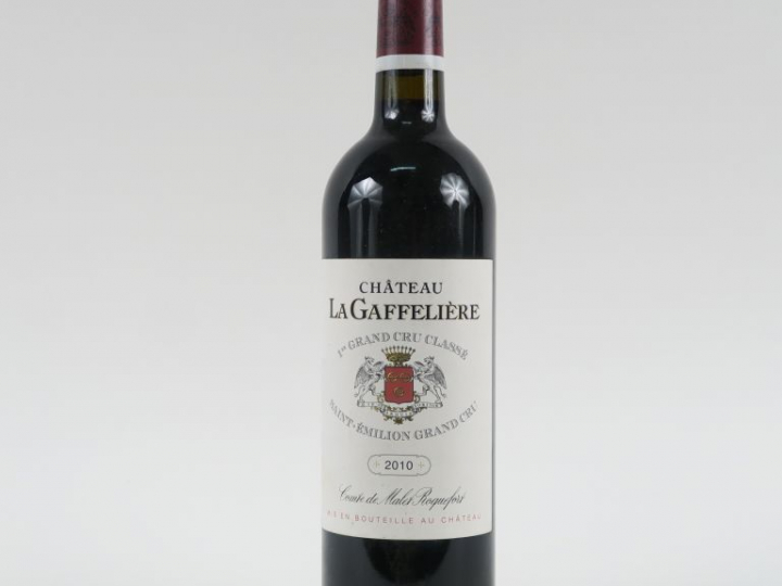 1 BOUTEILLE CHÂTEAU LA GAFFELIERE 1er GCC ST EMILION - 2010