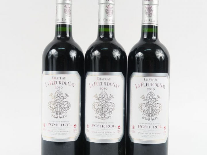 3 BOUTEILLES CHÂTEAU LA FLEUR DE GAY POMEROL - 2010