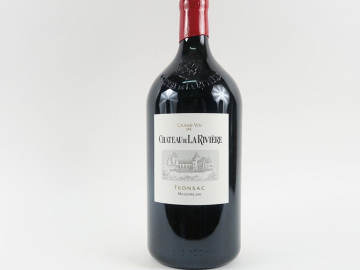 1 DOUBLE MAGNUM CHÂTEAU DE LA RIVIÈRE FRONSAC - 2011 - CBO