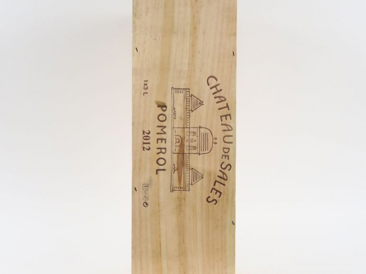 1 DOUBLE MAGNUM CHÂTEAU DE SALES POMEROL - 2012 - CBO