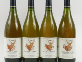 Vente aux enchères 4 BOUTEILLES POUILLY FUISSÉ M.B. de VERNEUIL - 1997