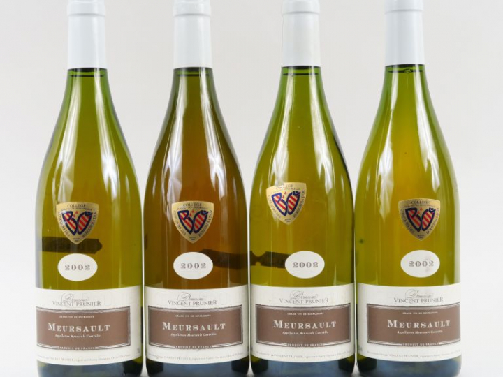 4 BOUTEILLES MEURSAULT V. PRUNIER - 2002