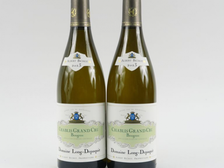 2 BOUTEILLES CHABLIS GC 'BOUGROS' DOMAINE LONG DEPAQUIT A. BICHOT - 20