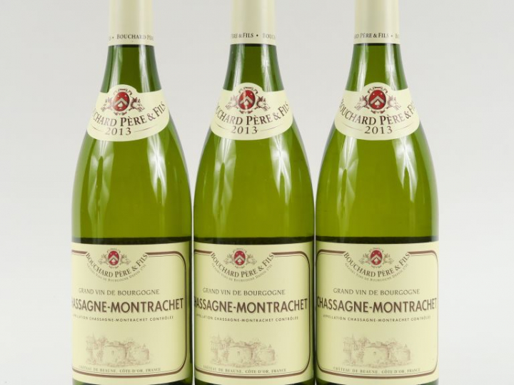 3 BOUTEILLES CHASSAGNE MONTRACHET BOUCHARD PÈRE   FILS - 2013