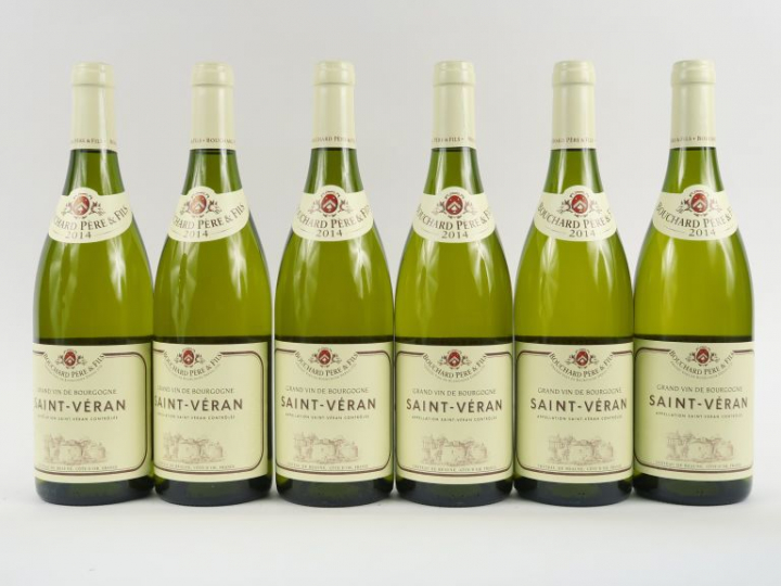 6 BOUTEILLES SAINT VÉRAN BOUCHARD PÈRE   FILS - 2014