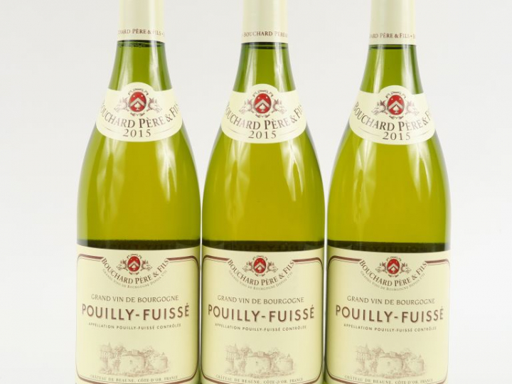 3 BOUTEILLES POUILLY FUISSÉ BOUCHARD PÈRE   FILS - 2015