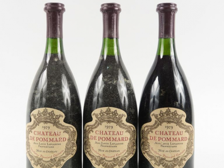 3 BOUTEILLES CHÂTEAU DE POMMARD - 1979