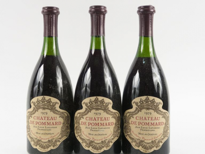 3 BOUTEILLES CHÂTEAU DE POMMARD - 1979