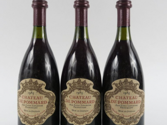 Vente aux enchères 3 BOUTEILLES CHÂTEAU DE POMMARD - 1985