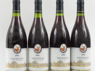 Vente aux enchères 4 BOUTEILLES SANTENAY M.B. de VERNEUIL - 1993