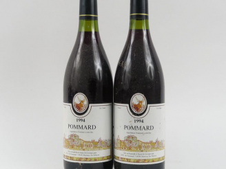 Vente aux enchères 2 BOUTEILLES POMMARD M.B. de VERNEUIL - 1994