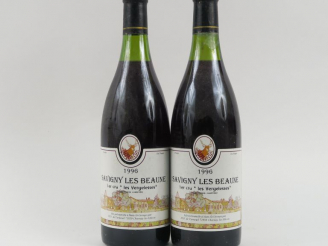 Vente aux enchères 2 BOUTEILLES SAVIGNY LES BEAUNE 1er CRU 'LES VERGELESSES' M.B. de VERN
