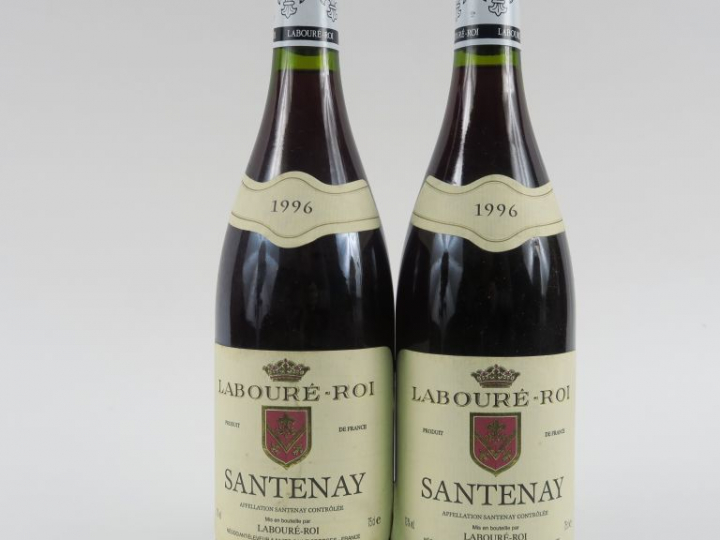 2 BOUTEILLES SANTENAY LABOURÉ ROI - 1996