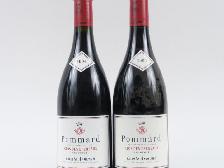2 BOUTEILLES POMMARD 'CLOS DES EPENEAUX' COMTE ARMAND - 2004