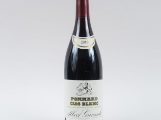 Vente aux enchères 1 BOUTEILLE POMMARD 'CLOS BLANC' A. GRIVAULT - 2010
