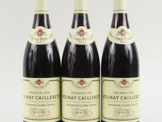 Vente aux enchères 3 BOUTEILLES VOLNAY CAILLERETS 1er CRU 'ANCIENNE CUVÉE CARNOT' - 2011