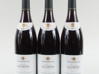 Vente aux enchères 3 BOUTEILLES LE CORTON GC BOUCHARD PÈRE   FILS - 2015