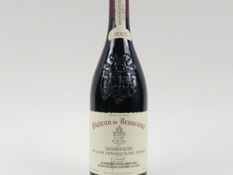 Vente aux enchères 1 BOUTEILLE CHÂTEAUNEUF DU PAPE CHÂTEAU DE BEAUCASTEL - 2005