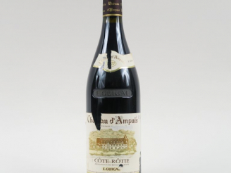 Vente aux enchères 1 BOUTEILLE CÔTE ROTIE 'CHÂTEAU D'AMPUIS' E. GUIGAL - 2007 - EA