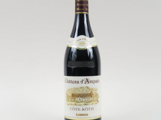 Vente aux enchères 1 BOUTEILLE CÔTE ROTIE 'CHÂTEAU D'AMPUIS' E. GUIGAL - 2009