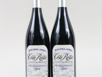 Vente aux enchères 2 BOUTEILLES CÔTE ROTIE 'FRUCTUS VOLUPTAS' J.P. JAMET - 2013