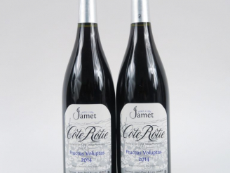 Vente aux enchères 2 BOUTEILLES CÔTE ROTIE 'FRUCTUS VOLUPTAS' J.P.   LOÏC JAMET - 2014