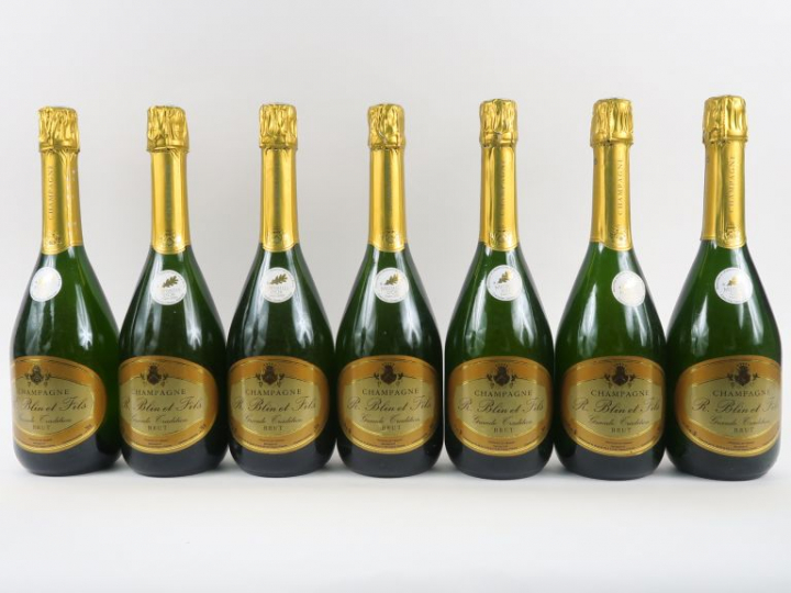 7 BOUTEILLES CHAMPAGNE COURTY LEROY BRUT