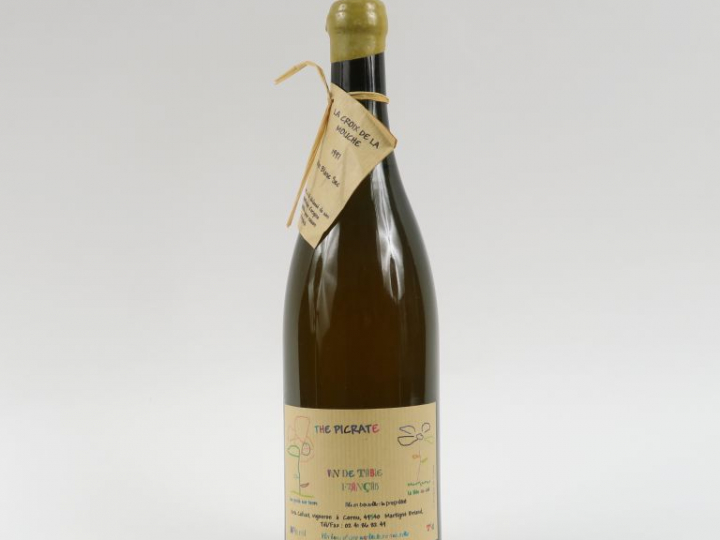 1 BOUTEILLE THE PICRATE 'LA CROIX DE LA MOUCHE' LES PIEDS SUR TERRE E.