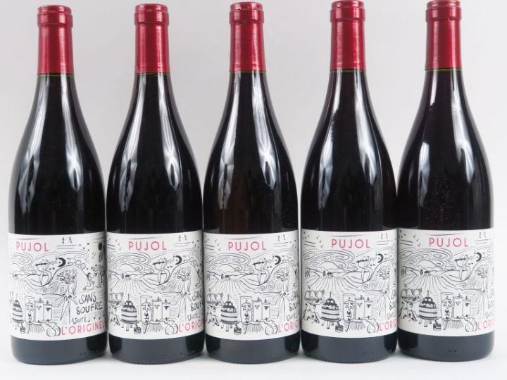 5 BOUTEILLES VIN DE FRANCE 'L'ORIGINEL' PUJOL - 2018
