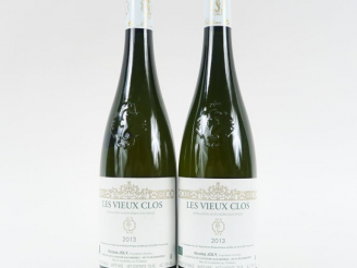 Vente aux enchères 2 BOUTEILLES SAVENNIÈRES 'LES VIEUX CLOS' N. JOLY - 2013