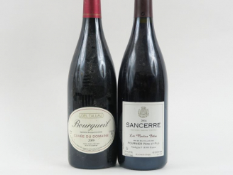 Vente aux enchères 2 BOUTEILLES : 1 SANCERRE ROUGE 'LES MOULINS BÂLES' FOURNIER 2004 - 1 