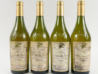 Vente aux enchères 4 BOUTEILLES CÔTES DU JURA P.   E. GRANDMAISON : 3 CHARDONNAY 2011 - 1