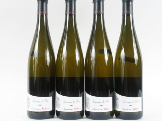 Vente aux enchères 4 BOUTEILLES ALSACE 'LUMIÈRE DE FEU' VENDANGES MANUELLES DOMAIN BOHN -