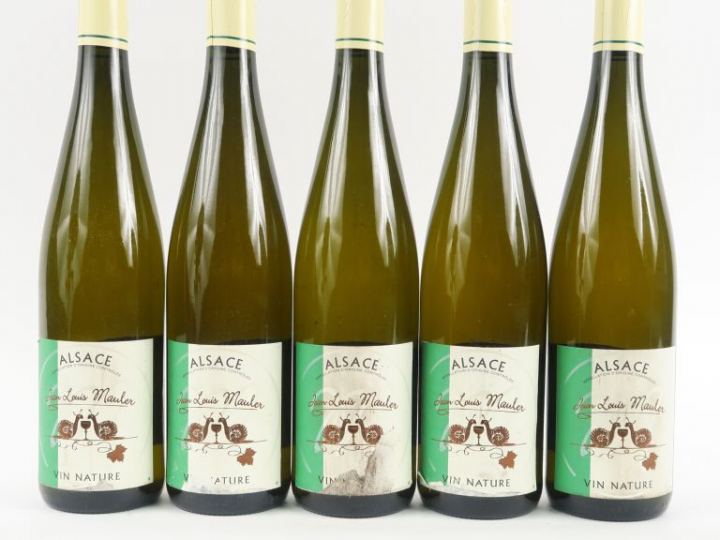 5 BOUTEILLES SYLVANER J.L. MAULER - 2013