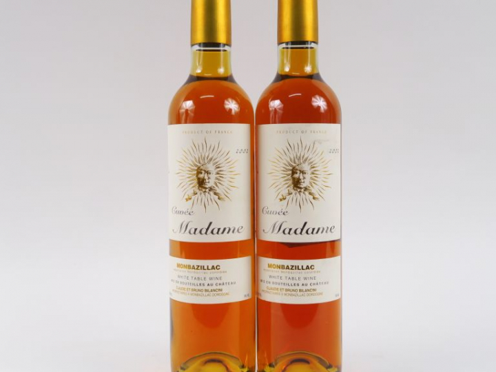 2 BOUTEILLES (50 cl) TIRECUL LA GRAVIÈRE 'CUVÉE MADAME' - 2002