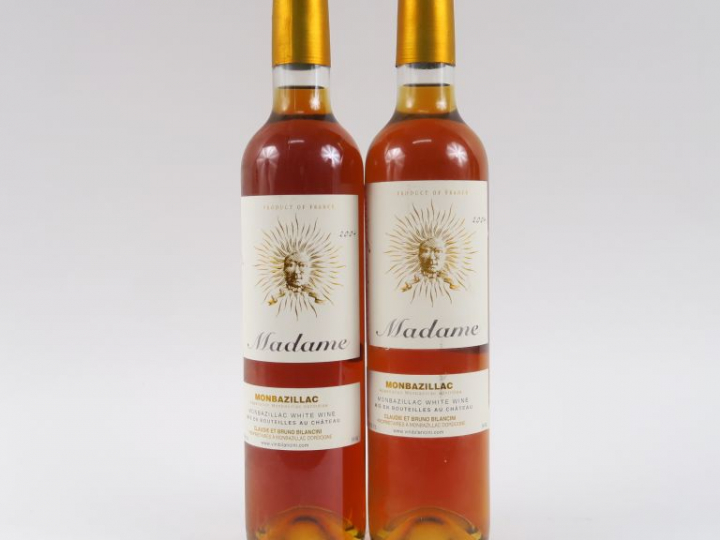 2 BOUTEILLES (50 cl) TIRECUL LA GRAVIÈRE 'CUVÉE MADAME' - 2004