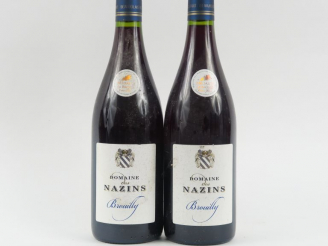 Vente aux enchères 2 BOUTEILLES DOMAINE DES NAZINS BROUILLY - 2010