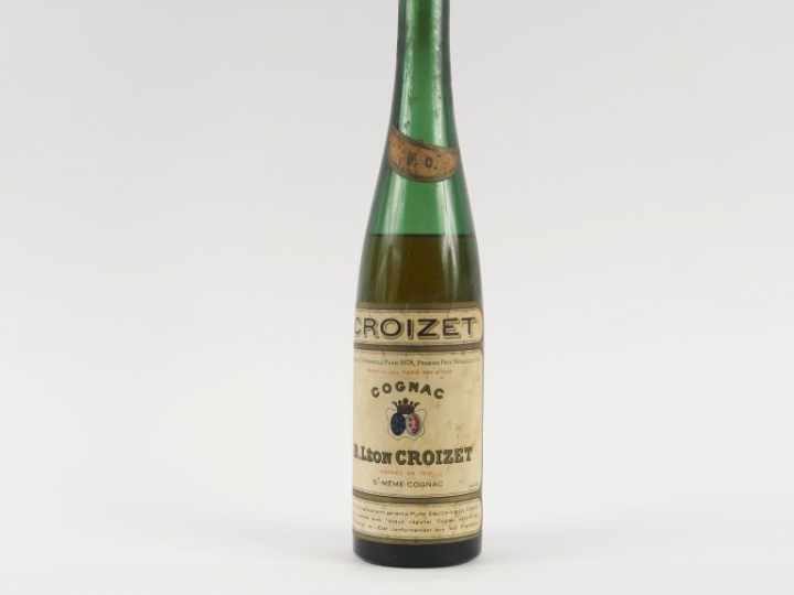 1 BOUTEILLE COGNAC CROIZET V.O. - NIVEAU BAS
