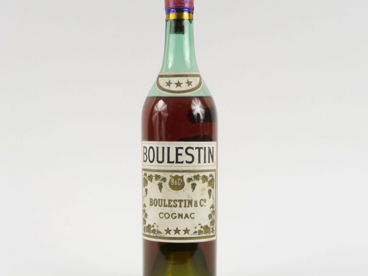 1 BOUTEILLE COGNAC BOULESTIN - NIVEAU BAS