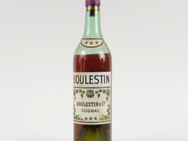 1 BOUTEILLE COGNAC BOULESTIN - NIVEAU BAS