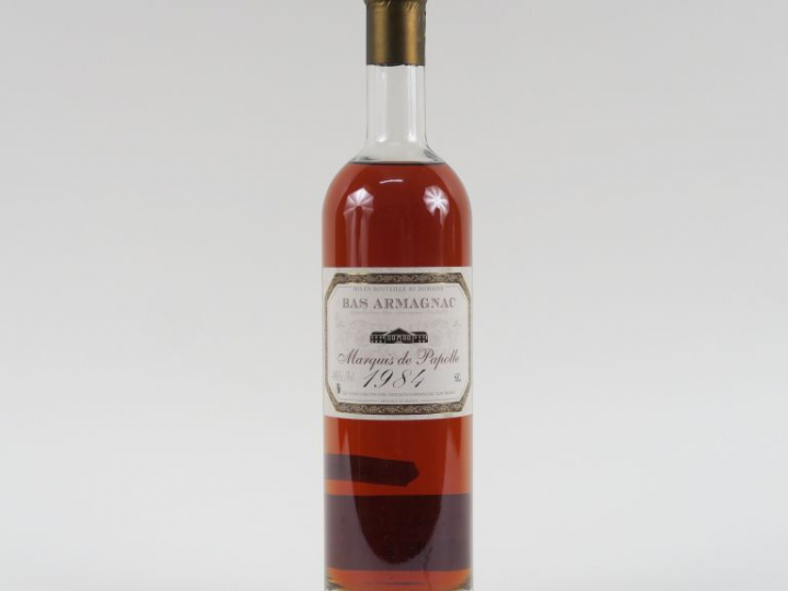 1 BOUTEILLE (50 CL) BAS ARMAGNAC MARQUIS DE PAPOLLE - 1984