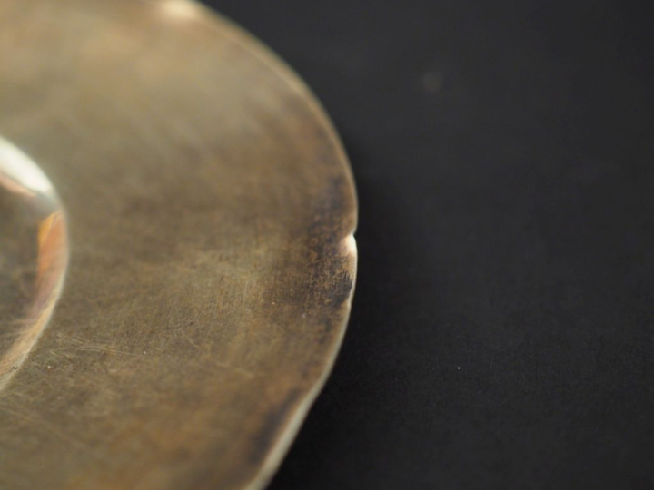 Calice et patène en argent, poinçon Minerve, et métal argenté, à décor