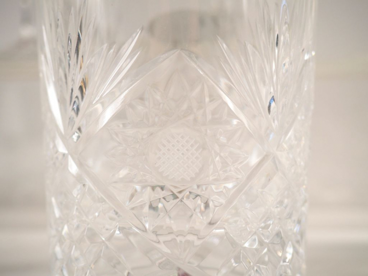 KLEIN cristallerie à Baccarat. Partie de service de verres en cristal 