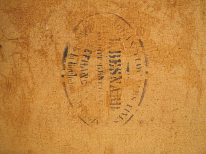 Louis Joseph ANTHONISSEN  "Scène de vendanges" Huile sur toile. Signée